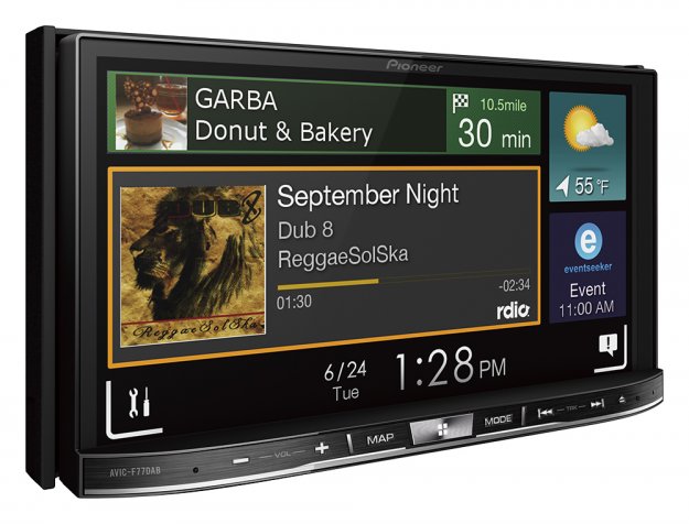 Pioneer AVIC-F77DAB czno ze wiatem jak w nowym samochodzie