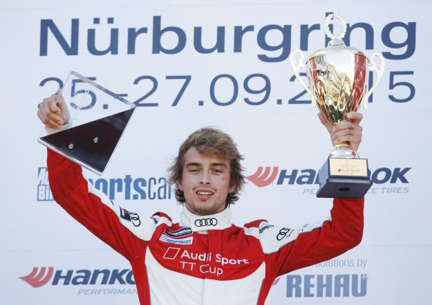 Audi TT Cup dla polakam, Jan Kisiel wygrywa
