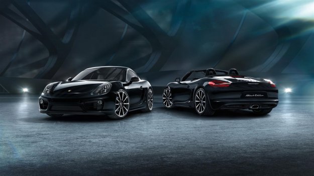 Porsche Cayman w ekskluzywnej Black Edition