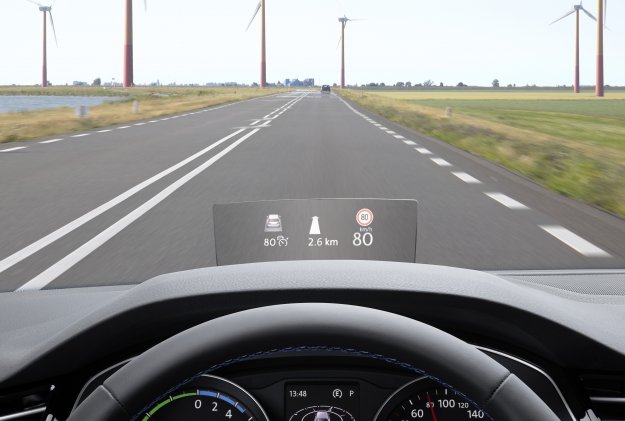 Head-up display, take dostpny w nowym Passacie