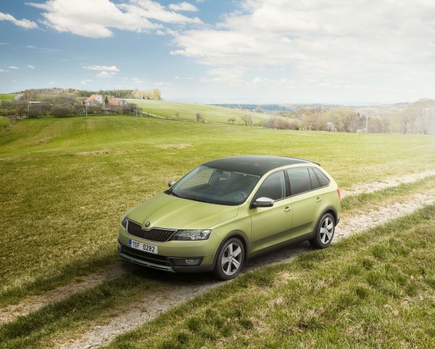 Skoda wprowadza lini ScoutLine do Rapida Spacebacka