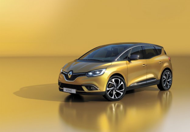 Renault Scenic odwieony miejski wan w Genewie