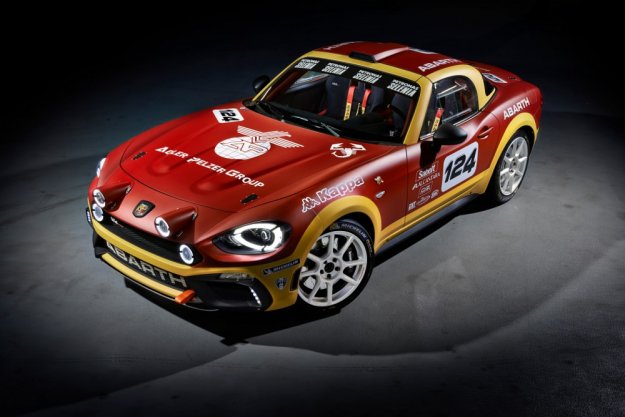 Abarth 124 Rally - Fiat 124 Spider pod opiek Abartha