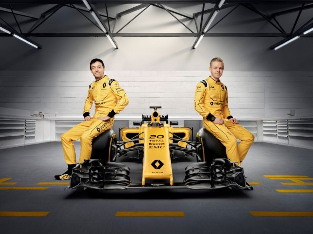 Renault pokazuje swoje kolory na nowy sezon F1