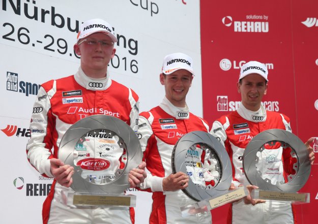 Audi TT Cup podczas 24 godzinnego wycigu na Nurburgring