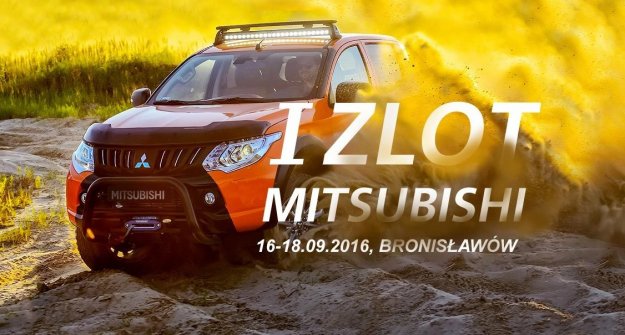 Nadchodzi I zlot mionikw japoskiej marki Mitsubishi