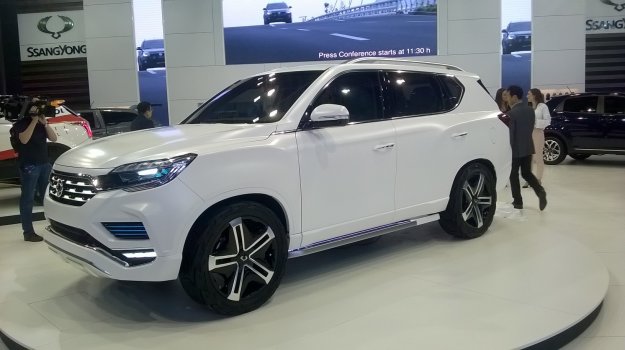 SsangYong LIV-2 nowy koncepcyjny koreaski SUV