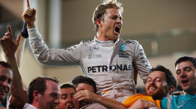 F1 Rosberg zdobywa tytu po zacitym sezonie