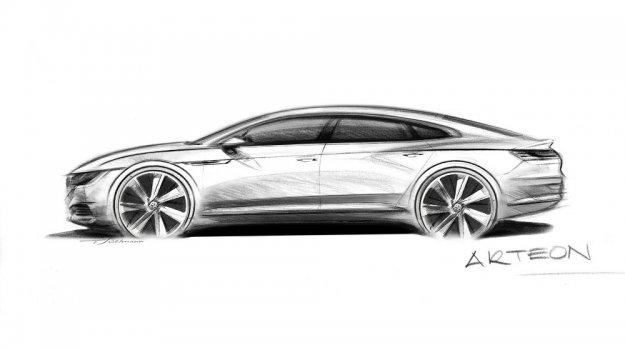 Volkswagen Arteon nastpca flagowej limuzyna Pheaton