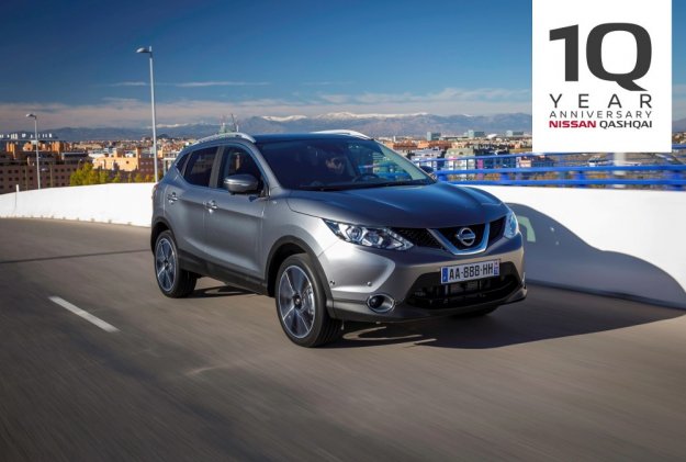 Nissan Qashqai lider crossoverw obchodzi 10 urodziny