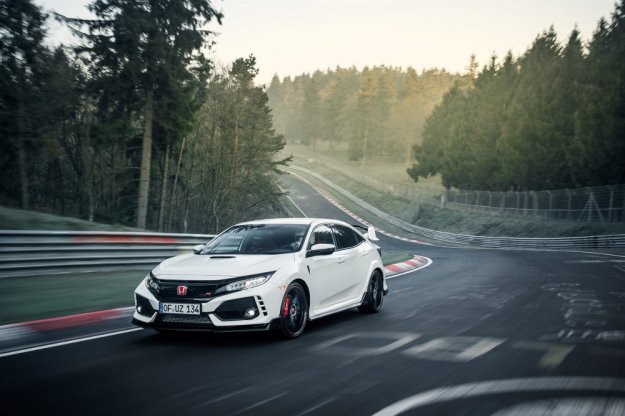 Honda Civic Type R z pierwszym rekordem