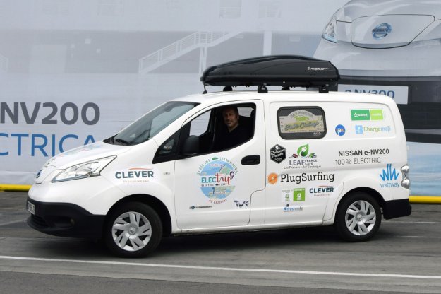 Nissan e-NV200 w niecodziennym dugodystansowym tecie