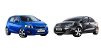 www.moj-samochod.pl - Artyku� - Porwnanie Chevrolet Aveo z Kia Rio