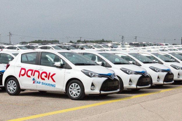 Toyota Yaris Hybrid w usudze Car Sharing