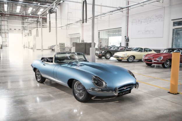 Jaguar E-Type w nowym elektrycznym wydaniu