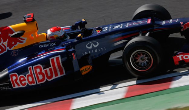 Vettel wygrywa na torze Suzuka i depcze po pitach Alonso