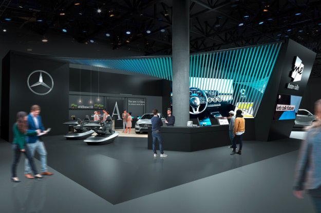 Mercedes prezentuje sztuczn inteligencj na targach MWC 2018 