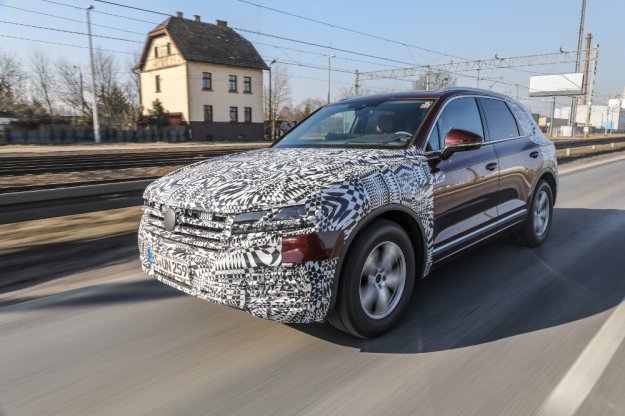 Volkswagen Touareg w drodze na swoj premier