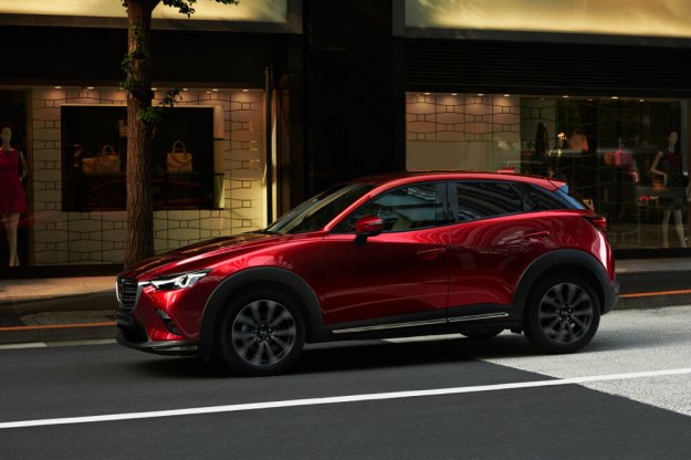 Odwieona Mazda CX-3 podczas targw w Nowym Jorku