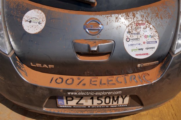 Ekstremalny sprawdzian dla Nissan Leaf