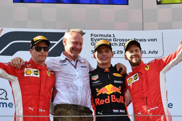 Verstappen wygrywa podczas GP Austrii