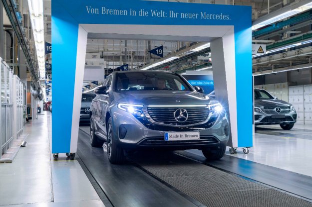 Ruszya produkcja i sprzeda elektrycznego Mercedesa