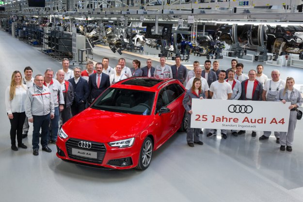 Audi A4 wituje swj srebrny jubileusz