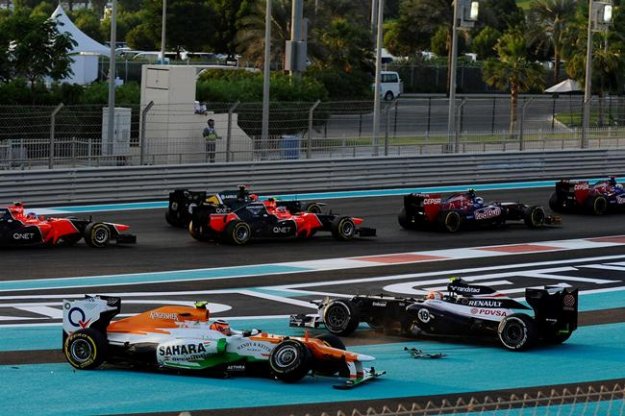 Passa Vettela przerwana, Raikkonen zwycizc w Abu Dhabi