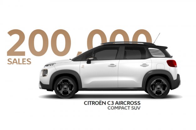 Rekordowa sprzeda wyej zawieszonego Citroen C3 Aircross