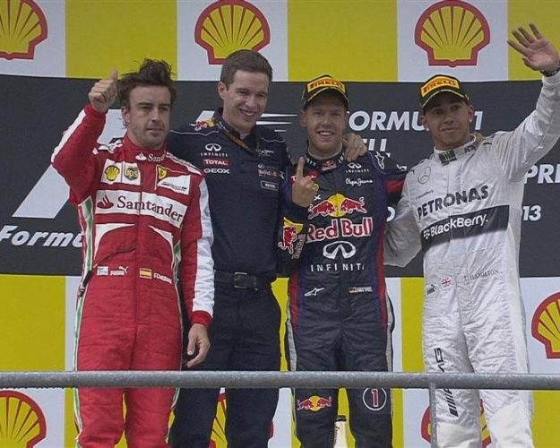 F1 Belgia - Vettel prosto po tytu w wycigu jak pogoda