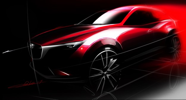 Pracowity rok w wykonaniu Mazdy, nowy model CX-3