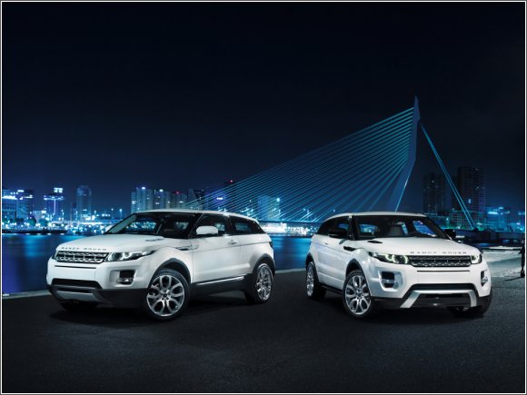 Range Rover Evoque - czarny ko