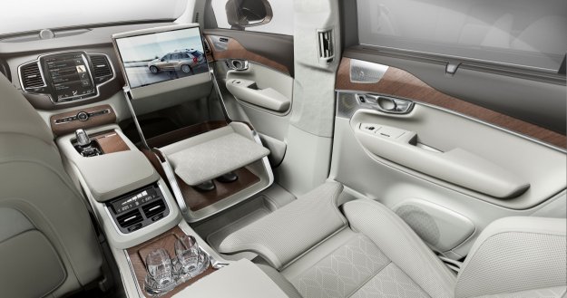 Volvo XC90 najwysza klasa komfortu - Lounge Console