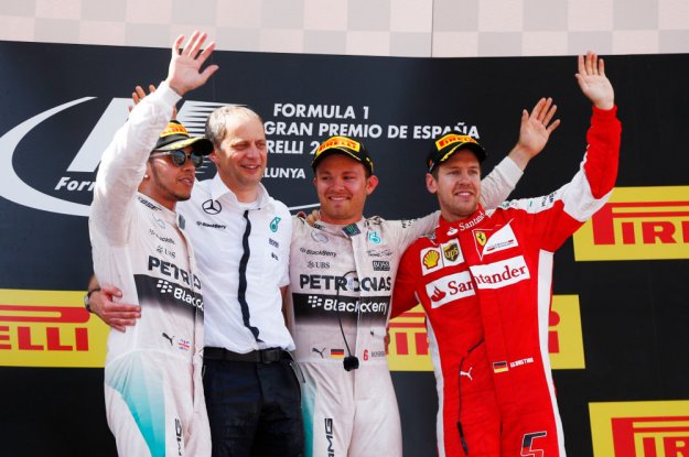 GP Hiszpani, Rosberg przed Hamiltonem