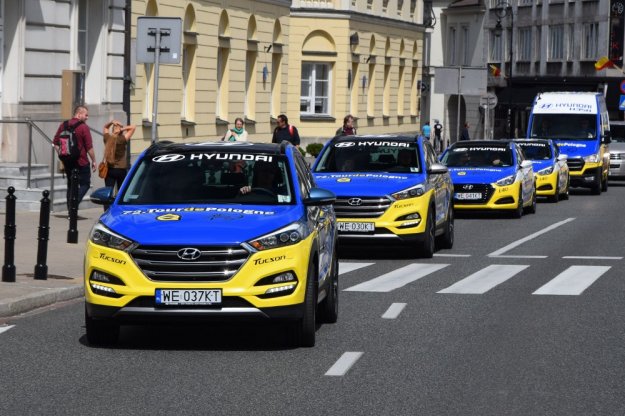 Tour de Pologne w asycie koreaskiej floty Hyundai