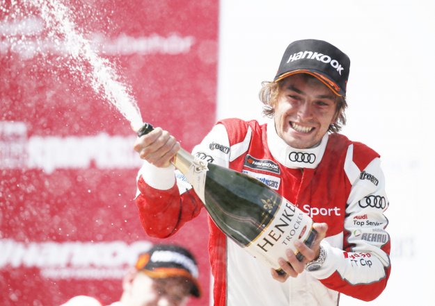 Jan Kisiel wygra swj pierwszy wycig w nowej serii Audi TT Cup